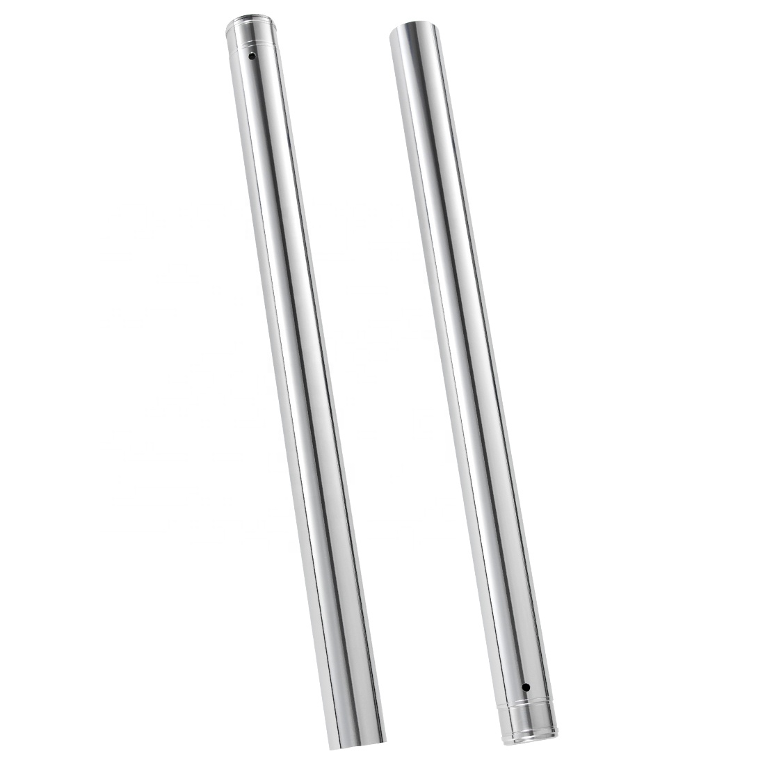 Внутренние камеры Вилки передней вилки мотоцикла, трубки вилки для YAMAHA FZ1 FZS1000 Fazer 2001-2005 2002 2003 2004 43 мм x 588 мм, жесткий хром