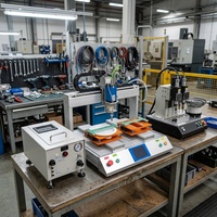 Mesin Pengumpan & Pengencang Sekrup Otomatis Robotik Desktop 2-5-Axis 220V Gearbox PLC Ramah Lingkungan Produk Baru 2026