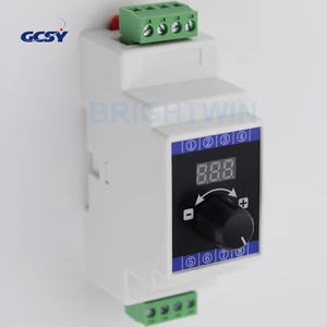 DIN-Schienen-Präzisionssignalgenerator 0-5V 0-10V Programmierbarer Spannungssignal-Controller-Modul mit Display und MODBUS-Funktionen - Product Image 1