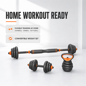 Mancuernas ajustables con logo personalizado, set de mancuernas, barra y <span class=keywords><strong>kettlebell</strong></span> para entrenamiento con pesas libres - Product Image 6