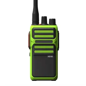 Handheld Intercom A518 UHF VHF Dual Color FRS Radio License Free 4400mAh High Capacity Battery Walkie Talkie With VOX Function