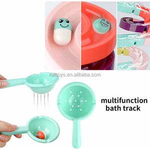 Meilleure vente 44 pièces DIY mur ventouse orbite toboggan cascade piste bâton jouets <span class=keywords><strong>de</strong></span> <span class=keywords><strong>bain</strong></span> pour tout-petits - Product Image 4