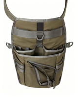 Sac de transport pour flèches de chasse personnalisé avec logo d'usine, grande capacité, multi-compartiments, à suspendre à la taille, accessoire de tir à l'arc