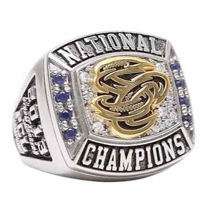 热卖定制摔跤冠军戒指运动队奖制造合金CMA认证公主切割直接中国制造商 - Product Image 6