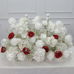 Centros de mesa personalizados para pasillos, centros de mesa de flores para pasillos, flores silvestres, flores artificiales para pasillos. - Product Image 4