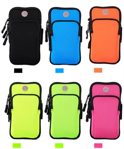 Suporte de braço para celular, venda quente, esportes, corrida, corrida, academia, suporte para celular, bolsa de braço