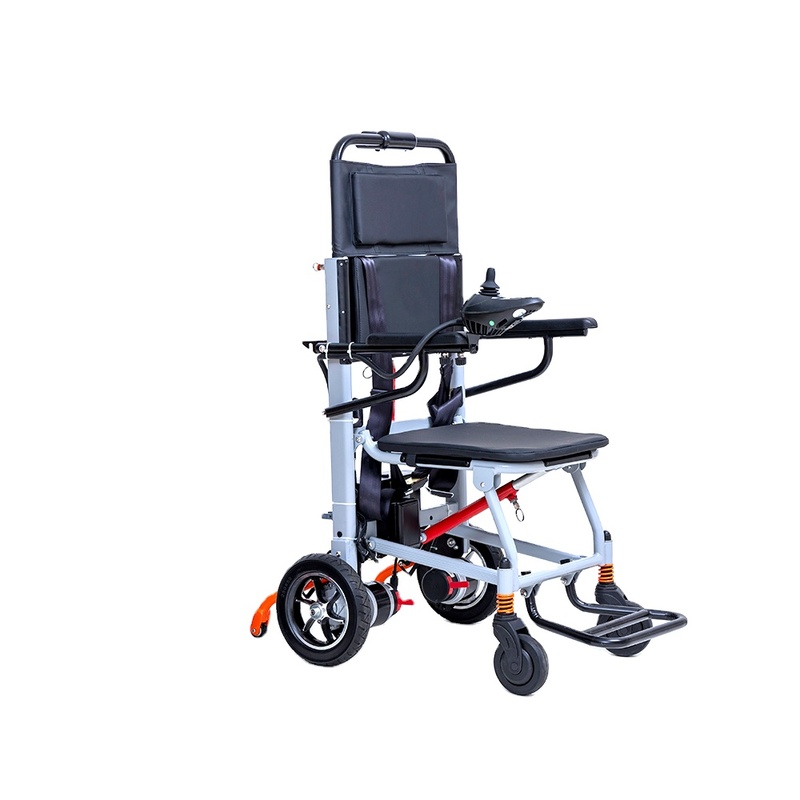Electric Emergency Stair Climbing Wheelchair Aluminum