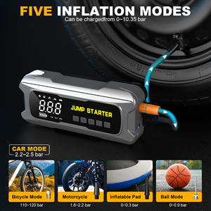Arrancador <span class=keywords><strong>de</strong></span> Coches Multifunción <span class=keywords><strong>de</strong></span> 12V con Banco <span class=keywords><strong>de</strong></span> Energía, Protección Inteligente, Tipo Clip, Carga Rápida PD65W Tipo C - Product Image 3