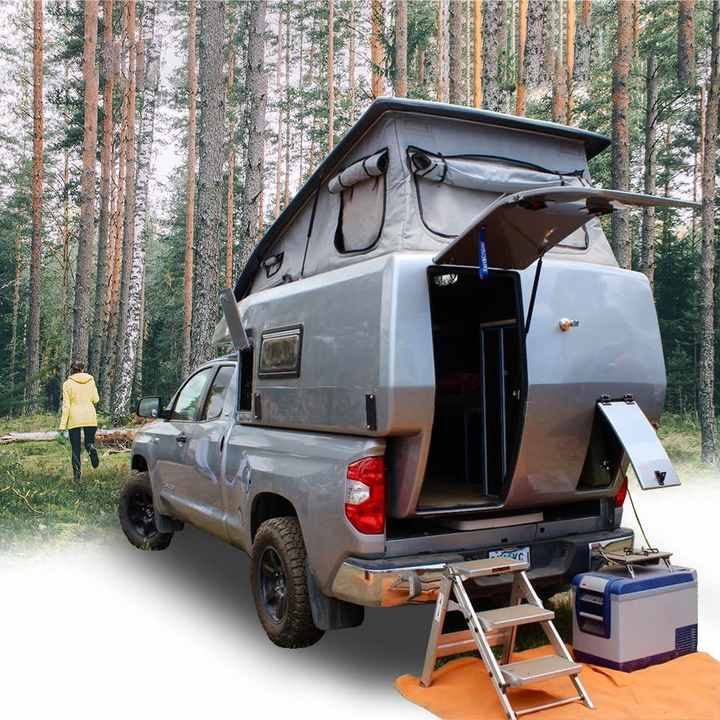 Dual Rv Slide Dual Cab Slide in Slide on Pickup Camper - Max Payload 400KG