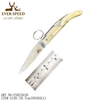 Couteau tactique pliant de poche en acier inoxydable de haute qualité pour le camping et la chasse outil de survie avec options de logo OEM et laser