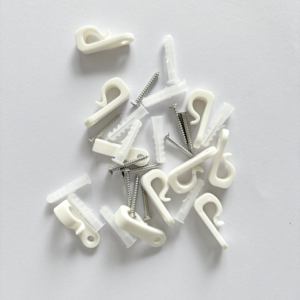 Crochets de <span class=keywords><strong>gouttière</strong></span> en <span class=keywords><strong>plastique</strong></span> en forme de S Clips de lumière de Noël polyvalents à double extrémité durables pour la maison de fête - Product Image 2