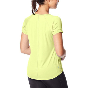 T-shirt en coton pour femme, logo personnalisé, couleur unie, qualité supérieure, nouveau design, vêtements décontractés, prix de gros, t-shirts de sport à manches courtes vierges - Product Image 4