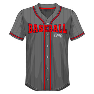 Maillot de baseball sur glace professionnel de haute qualité Logo personnalisé imprimé uniformes d'équipe à coutures hautes costumes de sport sublimés - Product Image 4