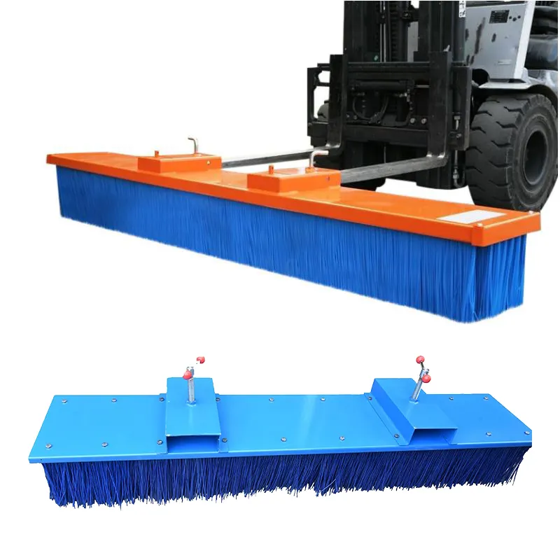 Forklift Road Sweeper Attachment Brushes Forklift Brush Replacement Strip Brush