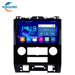 4G+64G Android 10 Car GPS radio Navigation for Ford Escape 2007-2012 Multimedia Player IPS DSP CARPLAY 4~