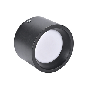 ไฟสปอตไลท์ LED แบบ COB ตัวเรือนพลาสติก AC 85-265V สีดำ รูปทรงกระบอก สำหรับที่อยู่อาศัย A19 E27 SMD - Product Image 1