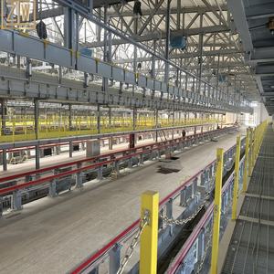 Custom moderna struttura prefabbricata in acciaio magazzino grande campata officina edificio per uffici fabbrica casa di pollame capannone in acciaio - Product Image 3