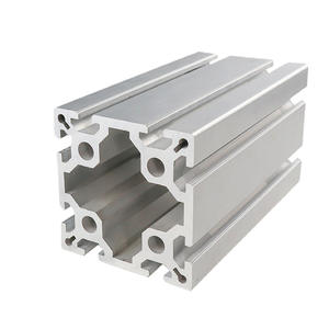 Profilé en aluminium 100x100, tube carré industriel épaissi norme européenne 100x200, profilé en aluminium norme européenne - Product Image 5