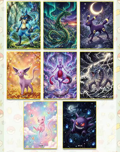 YQ Pokemoned Premium Shikishi ArtBoard - Collezionabili Sigillati Anime Giapponesi, Carte Rare, Fan Art, Booster Box - Product Image 4