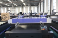 Machine de découpe laser CNC à double usage fibre CO2 1300x900mm pour la découpe de précision de tôles métalliques et non métalliques