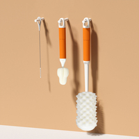 Éponge douce multi-usages pour le nettoyage des tasses, des biberons, des accessoires pour tétines, brosse pour biberon