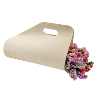 Sacs cadeaux en papier artistique personnalisés, sacs d'emballage pour bouquets avec poignée, sacs d'emballage pour fleurs, sacs d'emballage pour cadeaux de mariage