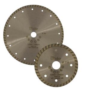 Disco de diamante Turbo Unieco de 230 mm para cortar hormigón y piedra - Product Image 1