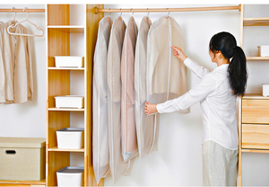 Manteau Anti-Poussière Housses de Vêtements Vêtement <span class=keywords><strong>Costume</strong></span> Robe <span class=keywords><strong>Veste</strong></span> Vêtements Manteau Anti-Poussière Protecteur Voyage Sac Cache-Poussière - Product Image 5