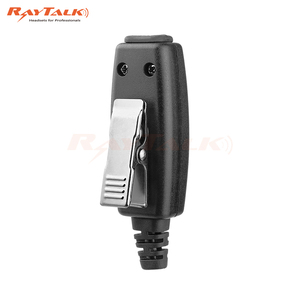 Micro écouteur en forme de D avec micro PTT pour radio bidirectionnelle - Product Image 6