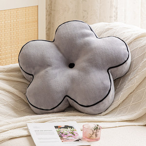 Cojín de silla con forma de flor irregular, cojín de puf, alfombra para sala de estar, futón, decoración de cabecero de dormitorio, almohada - Product Image 3