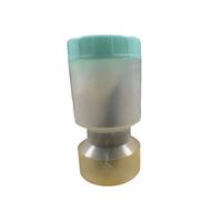 Cloche de perçage en verre fileté siamoise, mèche de forage en diamant bronze aiguisé