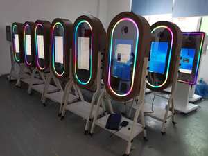 ตู้ถ่ายรูปงานแต่งงาน บิวตี้วู้ด กระจกเงา คลาสสิค เรโทร เซลฟี่ โฟโต้บูธ จอ LCD ทรงรี ระบบสัมผัส กล้อง DSLR - Product Image 5