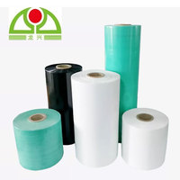 Film étirable en polyéthylène opaque de haute qualité, film protecteur biodégradable en LDPE pour l'emballage du foin et de la paille ensilée