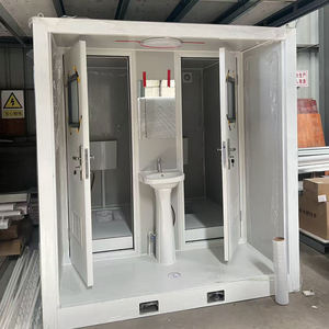 Baño Móvil para Obras de Construcción con Ducha, Baño Público Ecológico y de Protección Ambiental para Áreas Escénicas al Aire Libre - Product Image 1