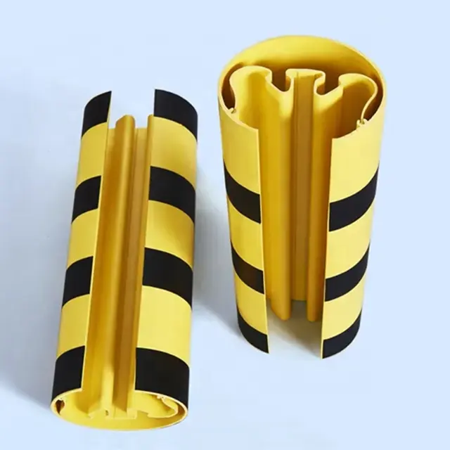 Plastic warehouse column safety protector garage column protector Guard Upright column Display Shelf