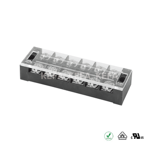 PA66plastic TB45-16.70mm TB Series Gắn Kết Barrier Terminal Block Connector 600V/45A - Product Image 3
