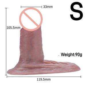 Extensor de Pene de Silicona Reutilizable para Hombres Adultos, Condón Realista para Pene Más Grueso con Función de Retraso, Tipo Funda para Pene - Product Image 2