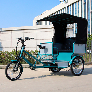 Velo Taxi Elettrico di Alta Qualità, Triciclo <span class=keywords><strong>a</strong></span> Motore Retrò, Bicicletta Elettrica <span class=keywords><strong>a</strong></span> <span class=keywords><strong>3</strong></span> <span class=keywords><strong>Ruote</strong></span> con Sedile Passeggero - Product Image 1