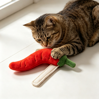 Jouet en peluche pour animaux de compagnie en forme de légume de jardin, en coton PP, personnalisable OEM, doux, durable, vente en gros, cadeau promotionnel, approvisionnement en vrac pour les amoureux des animaux