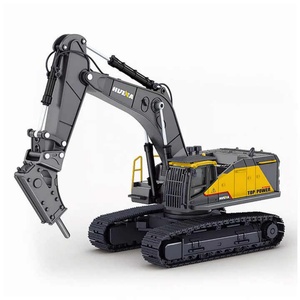 Modelo de Vehículo de Construcción de Aleación a Escala 1:50, Juguetes para Niños SJY-1723, Excavadora de Metal Fundido a Presión a Escala 1/50, Modelo de Máquina de Demolición - Product Image 3