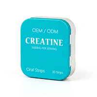 OEM ODM Créatine Monohydrate en Bandelettes Orales, Nutrition Sportive, Croissance Musculaire, Bandelettes Dissolvables Orales, Complément Alimentaire pour Adultes