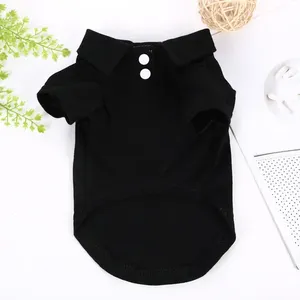 Pakaian Hewan Peliharaan Baru 2024, Baju Musim Panas Katun Sejuk untuk Luar Ruangan, Kaos Polo Anjing - Product Image 2