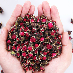 Commande OEM, emballage personnalisé, thé aux fleurs séchées, <span class=keywords><strong>rose</strong></span> à bordure dorée, fleurs séchées, <span class=keywords><strong>boutons</strong></span> <span class=keywords><strong>de</strong></span> <span class=keywords><strong>rose</strong></span> - Product Image 1