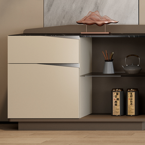 Meubles de rangement modulaires modernes et simples pour étagères de bureau Conception unique Classeur latéral en MDF à faible <span class=keywords><strong>profondeur</strong></span> - Product Image 2