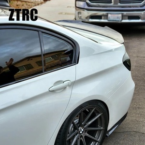For 3 Series F30 F35/M3 F80 Sedan PSM Style Real Carbon Fiber Rear Spoiler Trunk Wing 2011-2019 - Product Image 2