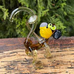 New Handmade High Borosilicate Murano Glass Folk Art Angel Feng Shui <b>Easter</b> <b>Book</b> Giraffe Animal Art 3D Form Tiny Glass Glass - Product Image 2