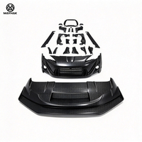 Kit carrosserie large en fibre de verre style VRS pour Toyota GT86 ZN6/Subaru BRZ ZC6 : Lame de pare-chocs avant, jupes latérales, garde-boue, diffuseur arrière