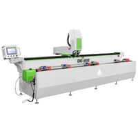 Routeur CNC de copie 3 axes entièrement automatique à double broche de 4000 mm pour la fabrication de profilés en aluminium et de fenêtres en PVC, machine de perçage et de fraisage CNC