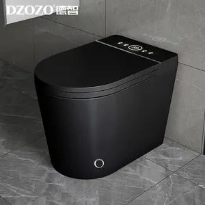 No Water Pressure Luxury Foot Flush Automatic Cleaning Wc Intelligent Smart Toilet Vaso Sanitario With Remote Control