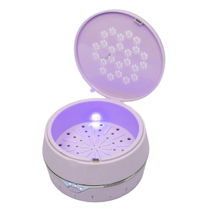 Selfie Light Compact Various colour case Silver Trim And Patterned Lid - Product Image 4